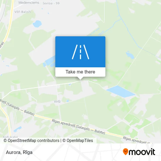 Aurora map