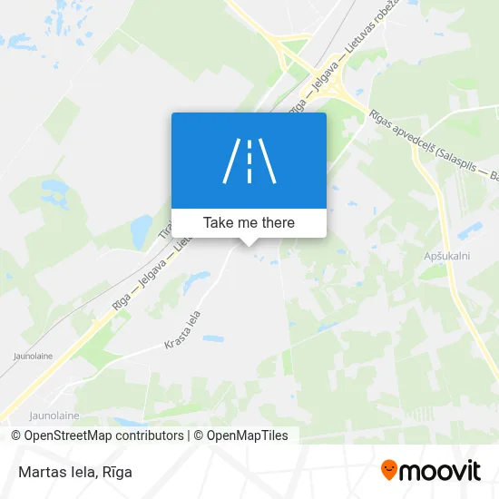Martas Iela map