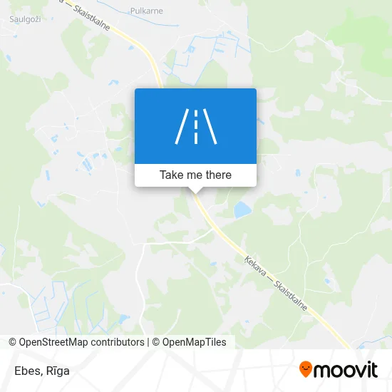 Ebes map