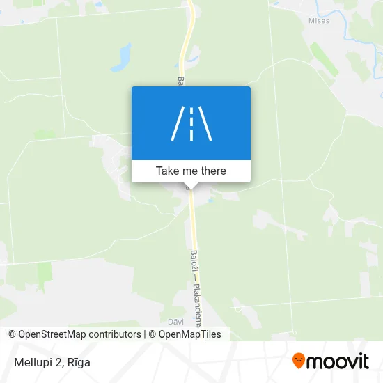 Mellupi 2 map