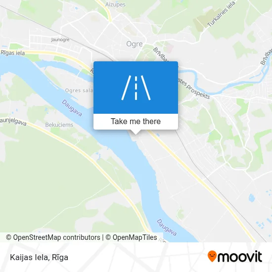 Kaijas Iela map