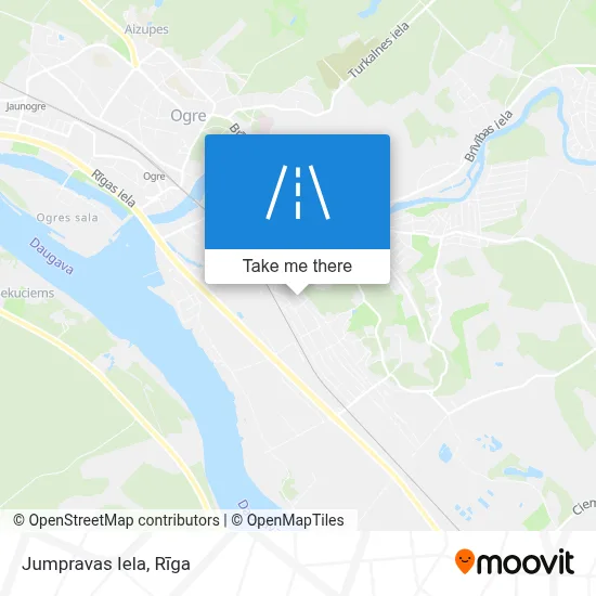 Jumpravas Iela map