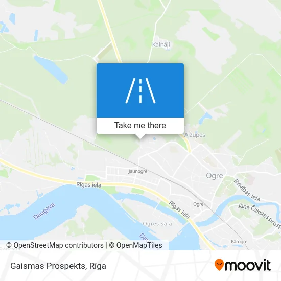 Gaismas Prospekts map