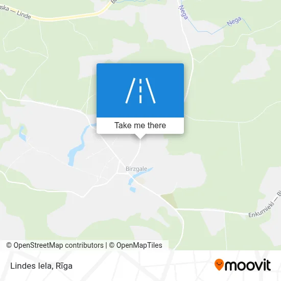 Lindes Iela map