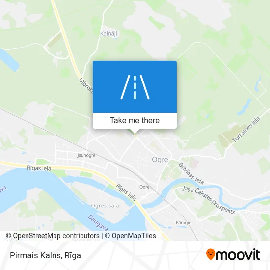 Pirmais Kalns map