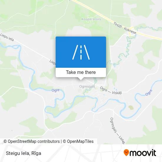 Steigu Iela map