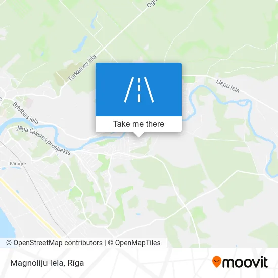 Magnoliju Iela map