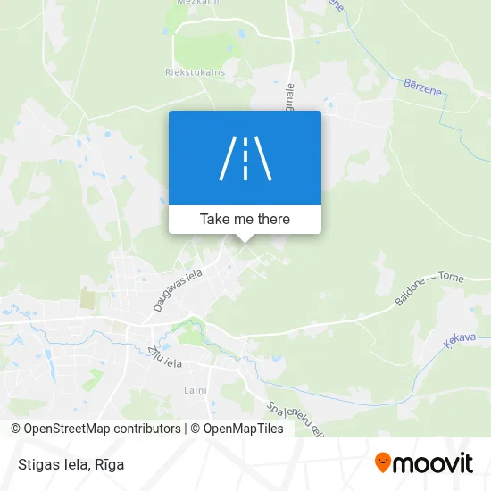 Stigas Iela map