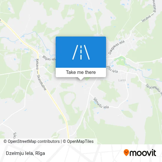 Dzelmju Iela map