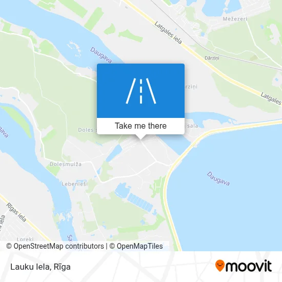 Lauku Iela map
