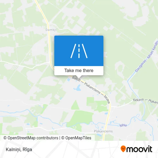 Kalniņi map