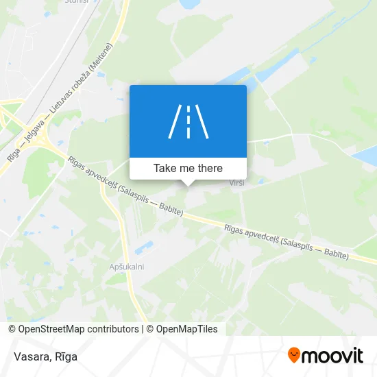 Vasara map