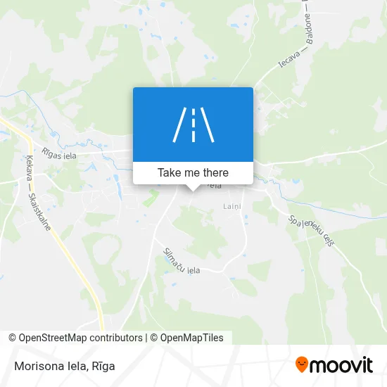 Morisona Iela map