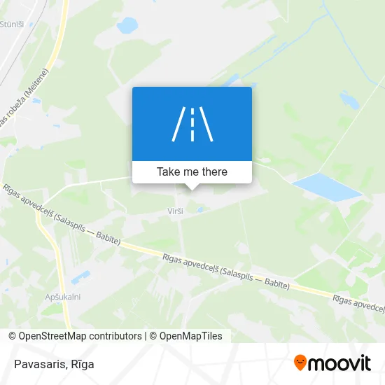 Pavasaris map