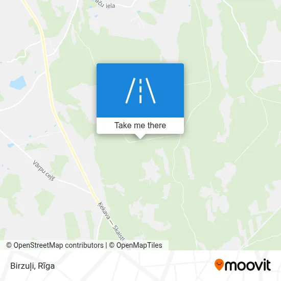 Birzuļi map