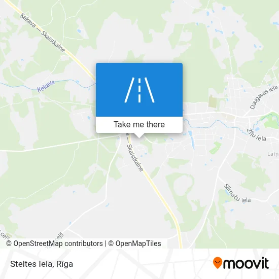 Steltes Iela map
