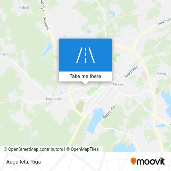 Augu Iela map