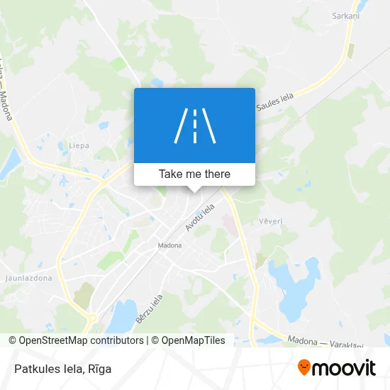 Patkules Iela map