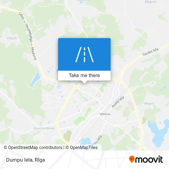 Dumpu Iela map