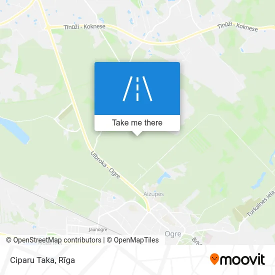 Ciparu Taka map