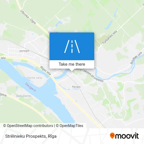 Strēlnieku Prospekts map