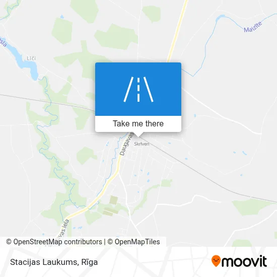 Stacijas Laukums map