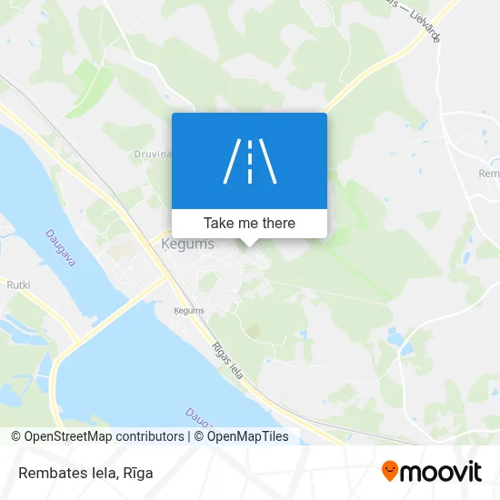 Rembates Iela map