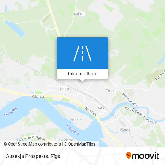 Ausekļa Prospekts map