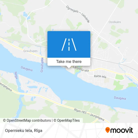Opernieku Iela map