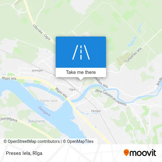 Preses Iela map