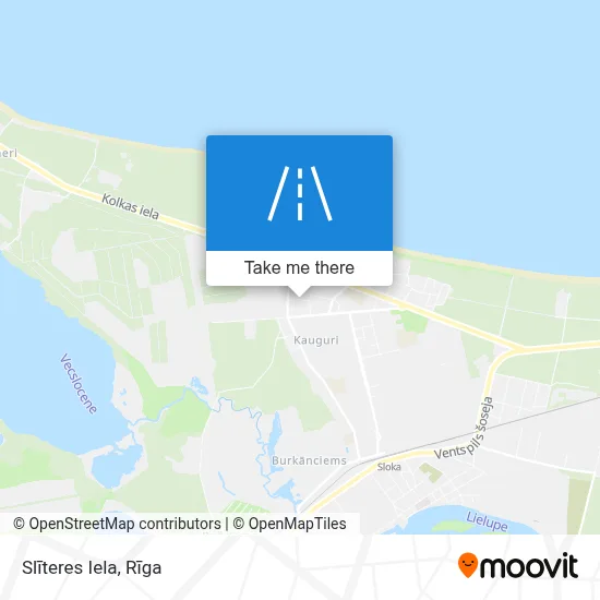 Slīteres Iela map