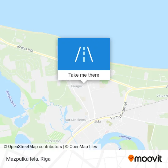 Mazpulku Iela map