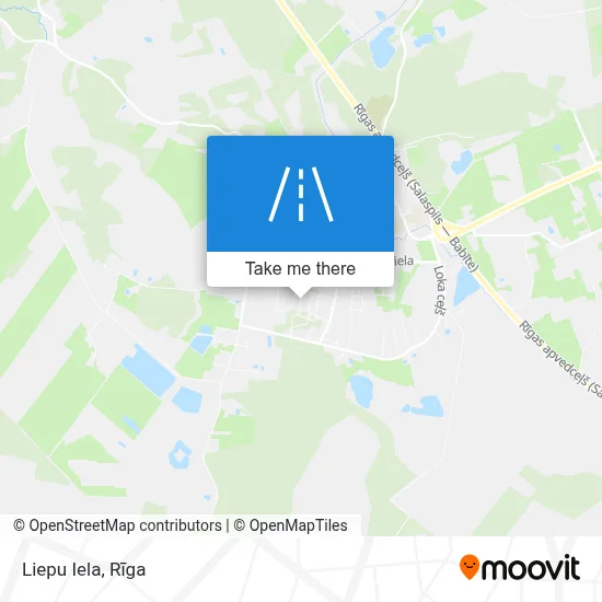 Liepu Iela map