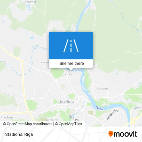 Stadions map