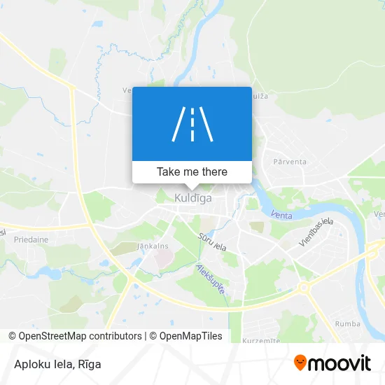 Aploku Iela map