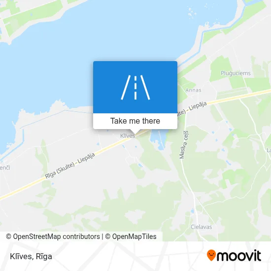 Klīves map