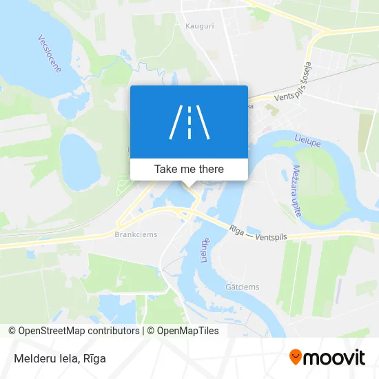Melderu Iela map