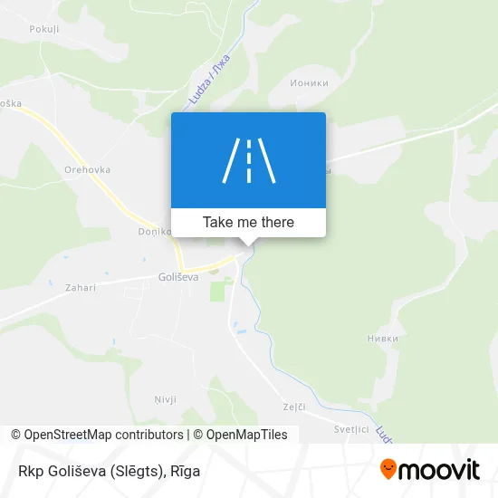 Rkp Goliševa (Slēgts) map