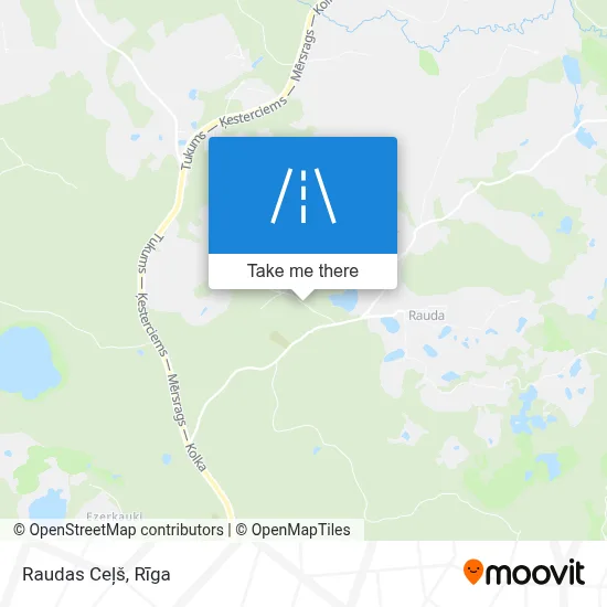 Raudas Ceļš map