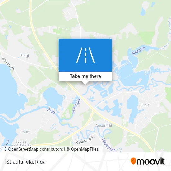 Strauta Iela map