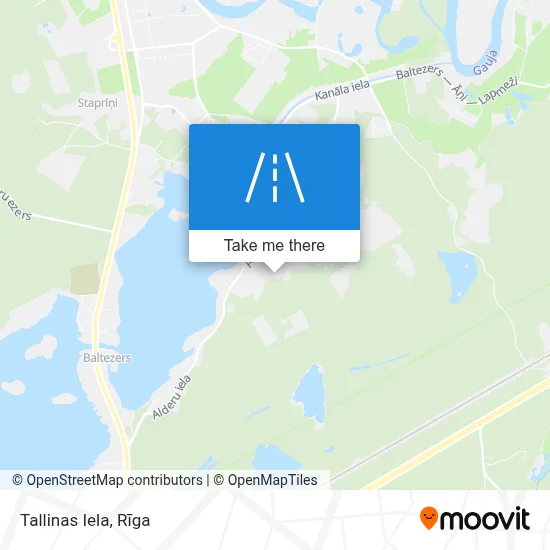 Tallinas Iela map