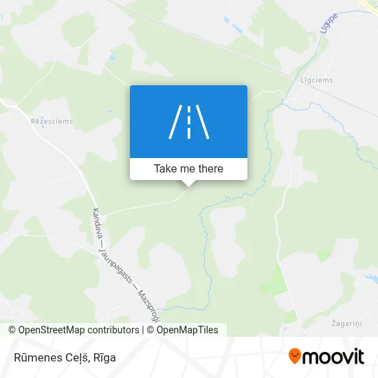 Rūmenes Ceļš map