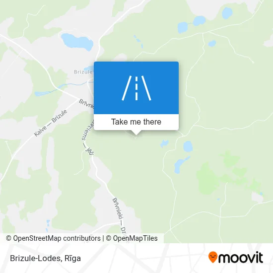 Brizule-Lodes map