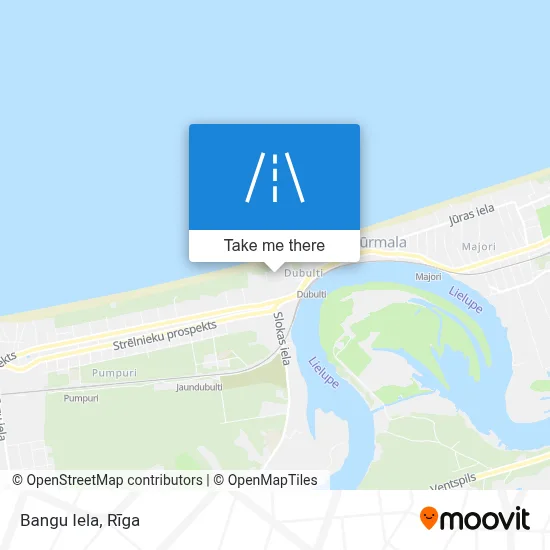 Bangu Iela map