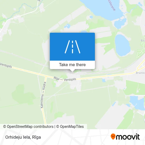 Orhideju Iela map