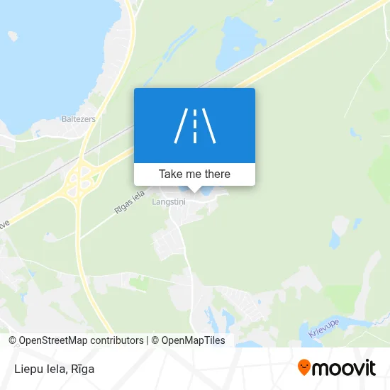 Liepu Iela map