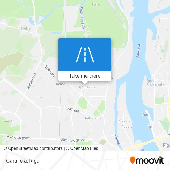 Garā Iela map