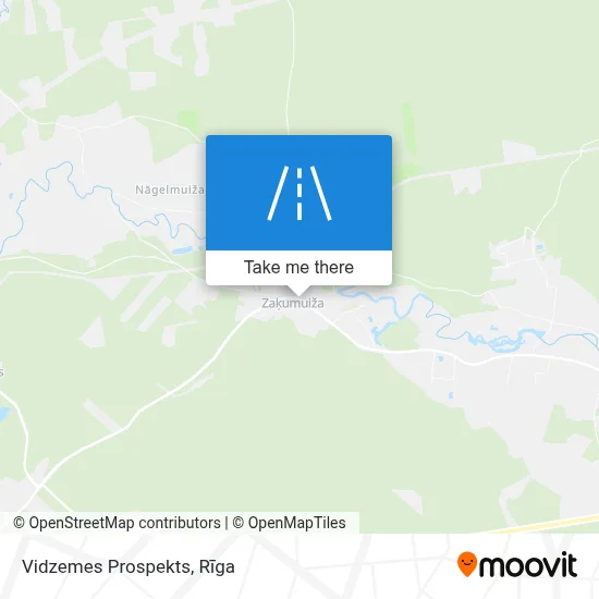Vidzemes Prospekts map
