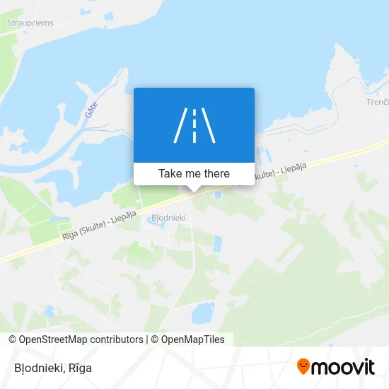 Bļodnieki map