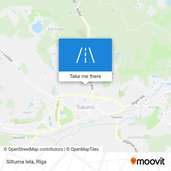 Siltuma Iela map
